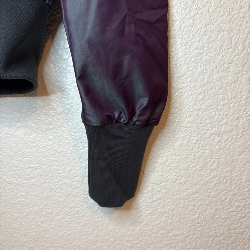PUMA Iridescent‎ Bomber Jacket -Womens Size S Plum / Purple NWT